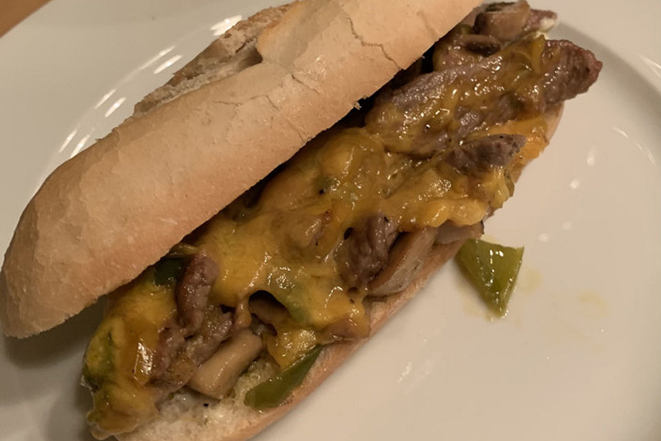 Philly Cheese Steak Sandwich