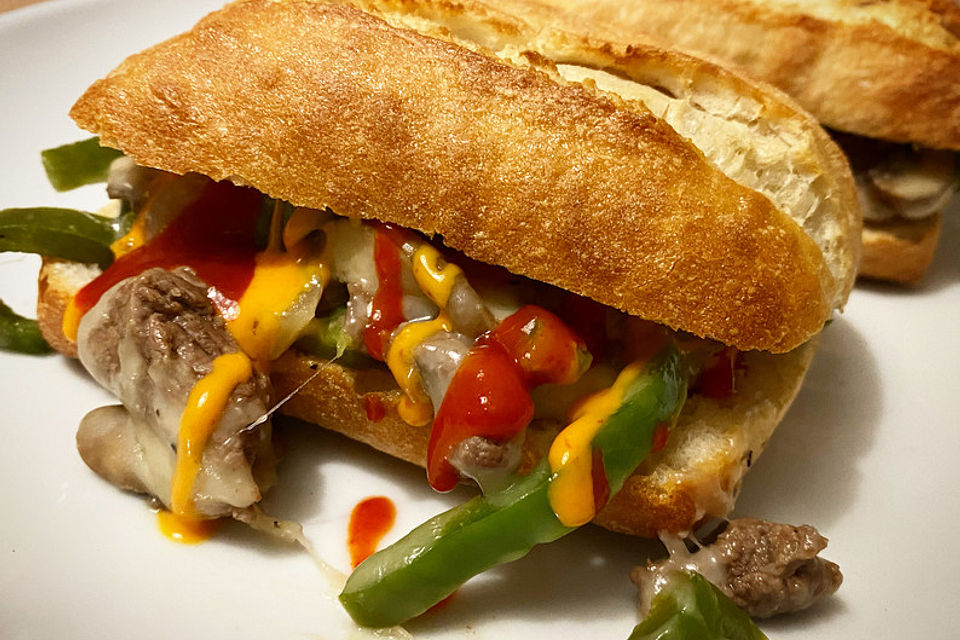 Philly Cheese Steak Sandwich