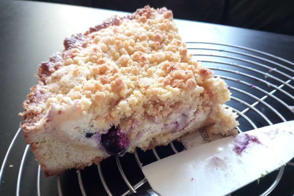 Streusel-Himbeerkuchen