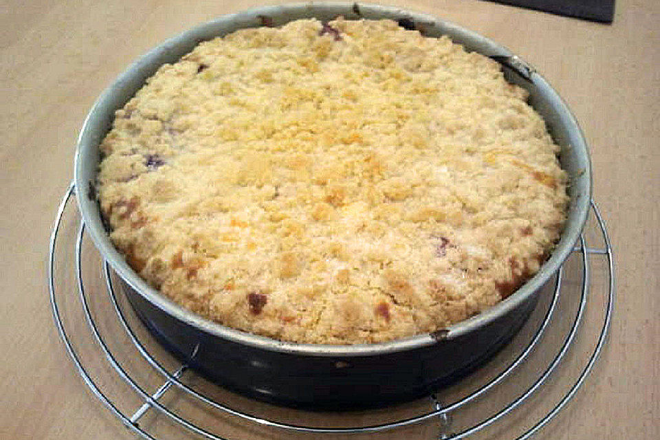 Streusel-Himbeerkuchen