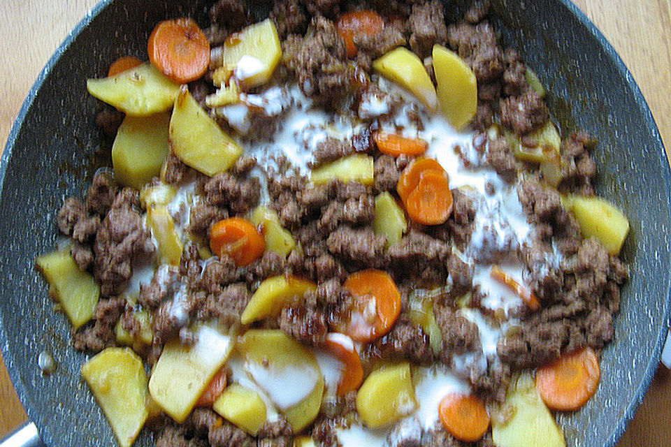 Bauerntopf ohne Paprika