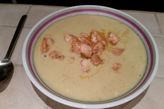 Mais-Curry-Kokos-Suppe mit Huhn von littlefarmer| Chefkoch