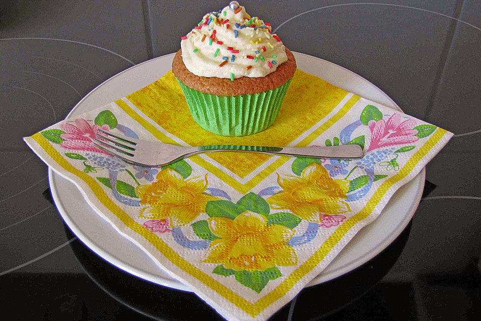 Erfrischende Zitronen-Cupcakes