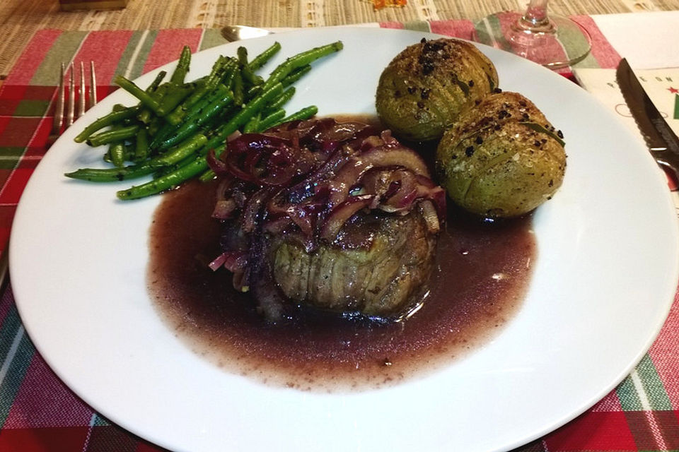 Entrecôte mit Sauce Bordelaise