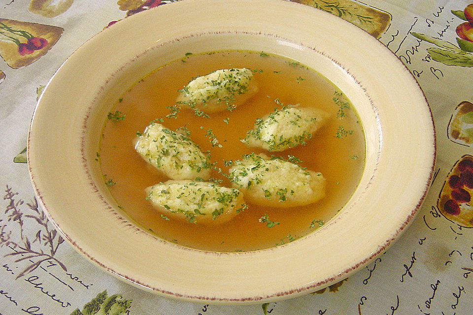 Grießnockerlsuppe