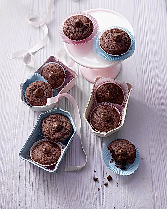 Schoko-Kokos-Nutella-Muffins
