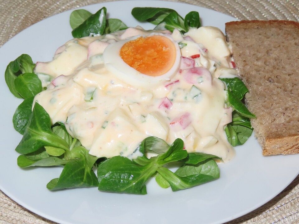 Leichter Eiersalat von schnuffi81| Chefkoch