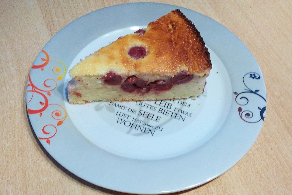 Kirsch-Grieß-Kuchen