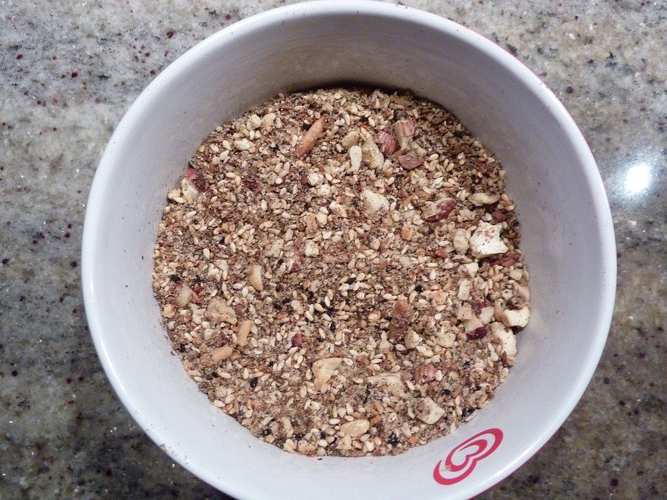 Schnelles Fladenbrot mit Dukkah von Seraphine32| Chefkoch