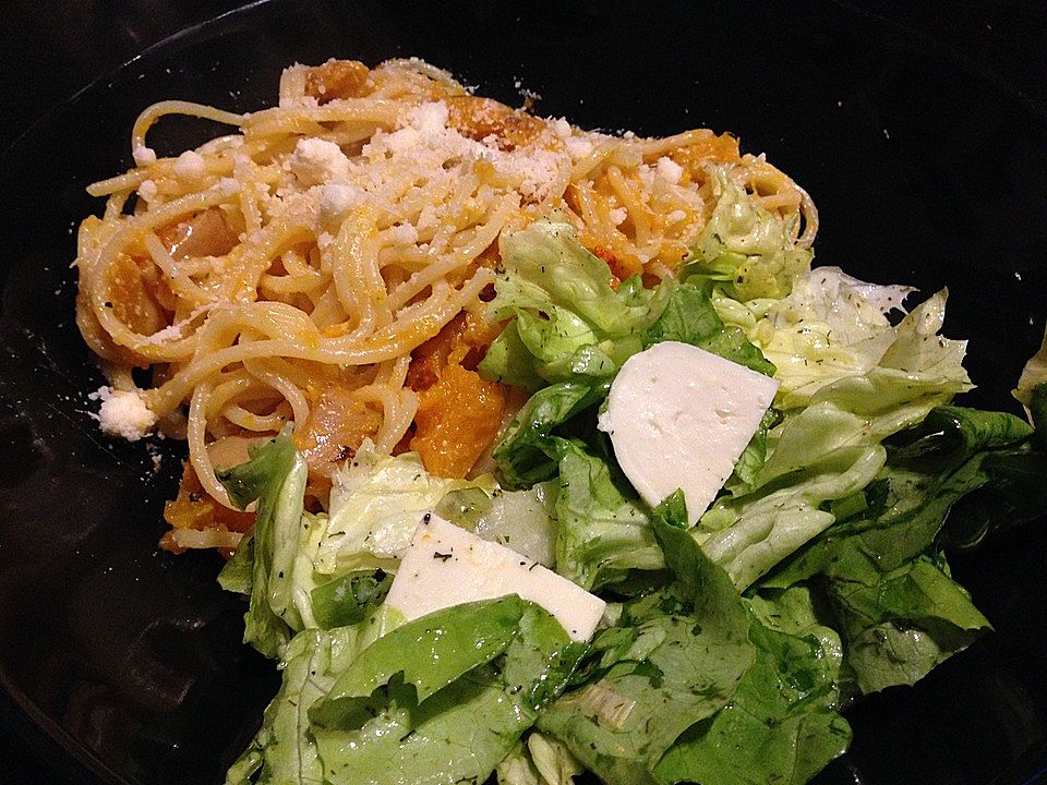 Pasta mit Butternutkürbis von Versen| Chefkoch