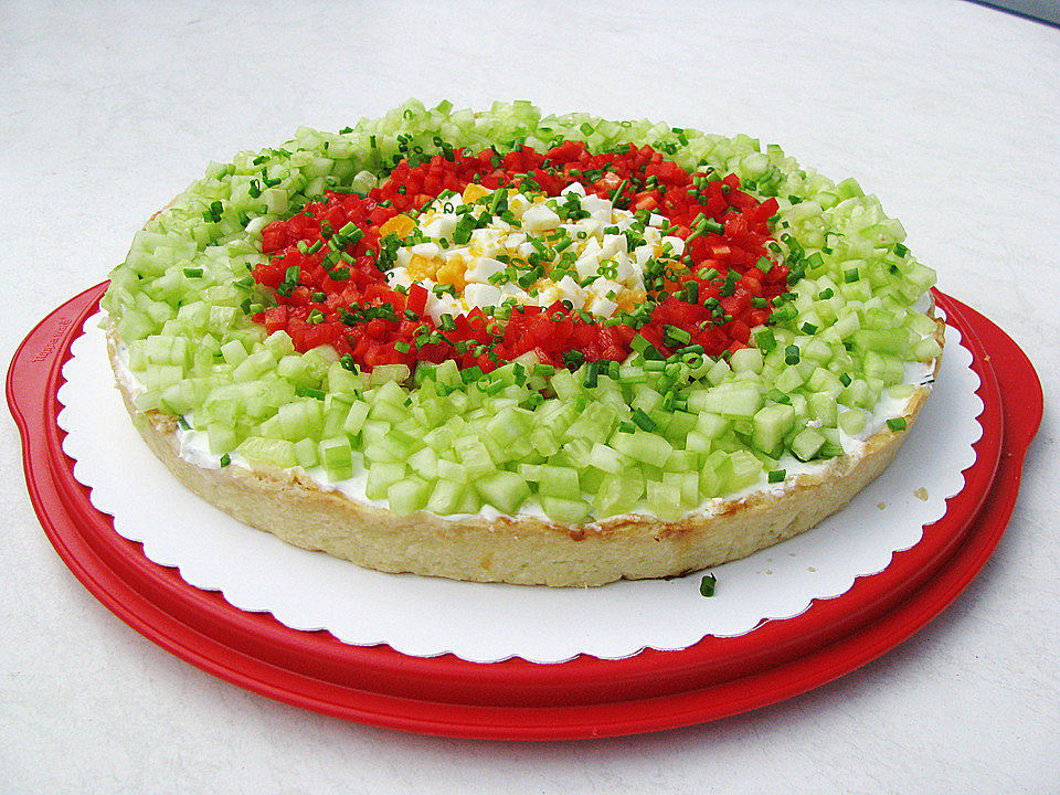 Gemüse-Quark-Torte von Andrea-M| Chefkoch