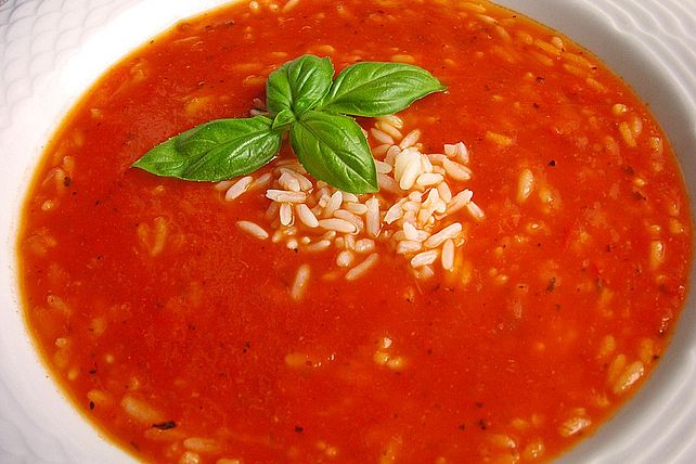 Tomatensuppe mit Reis von Elfsche84| Chefkoch
