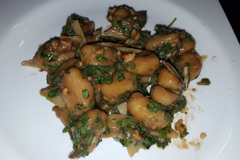 Gnocchi Rucola Salat