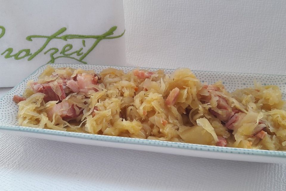 Sauerkraut, fränkisch