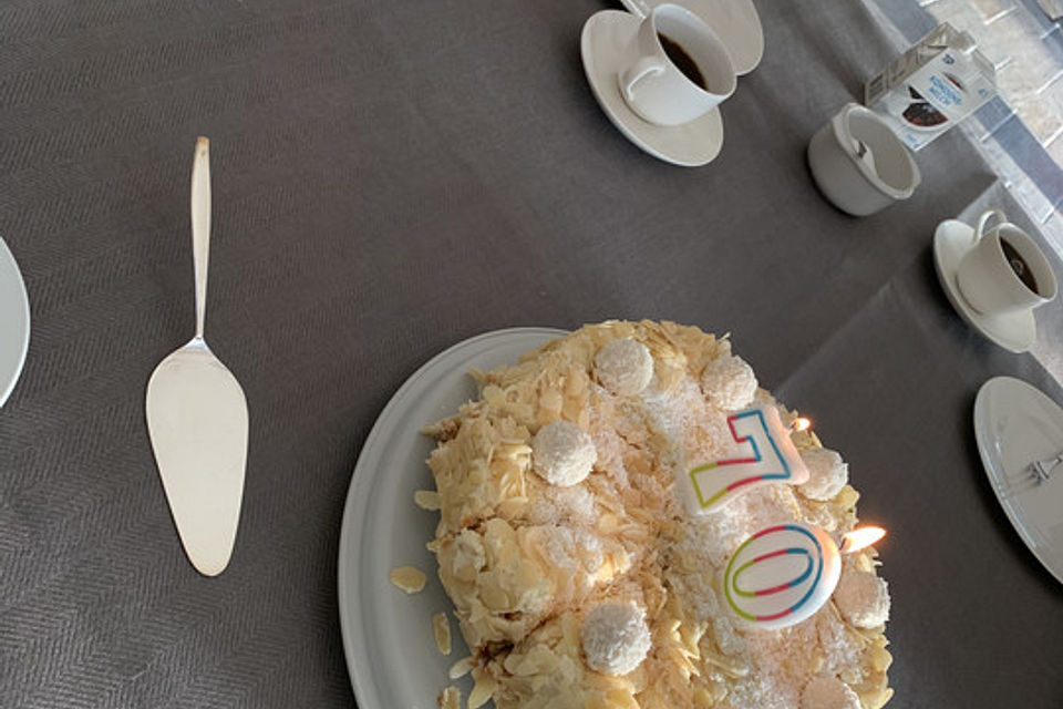 Einfache und köstliche Raffaellotorte