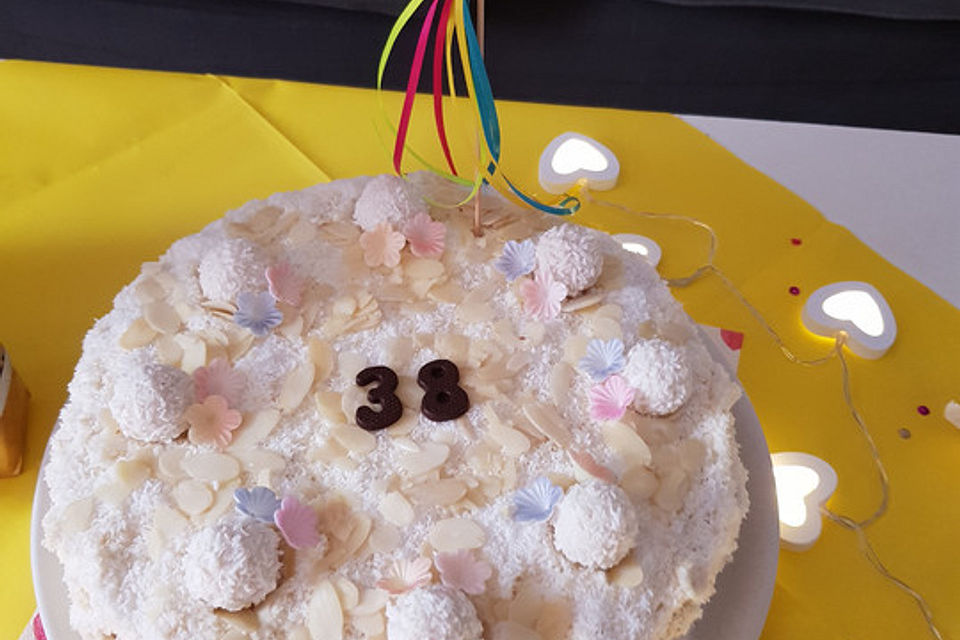 Einfache und köstliche Raffaellotorte