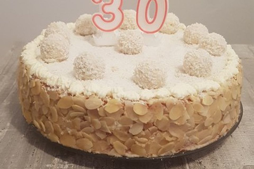 Einfache und köstliche Raffaellotorte