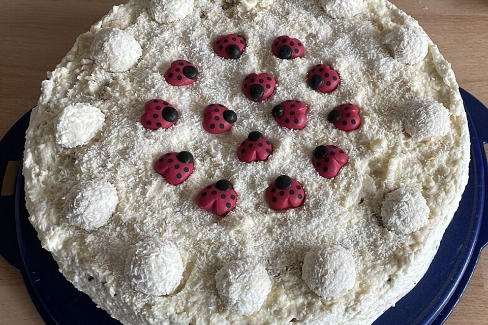 Einfache und köstliche Raffaellotorte