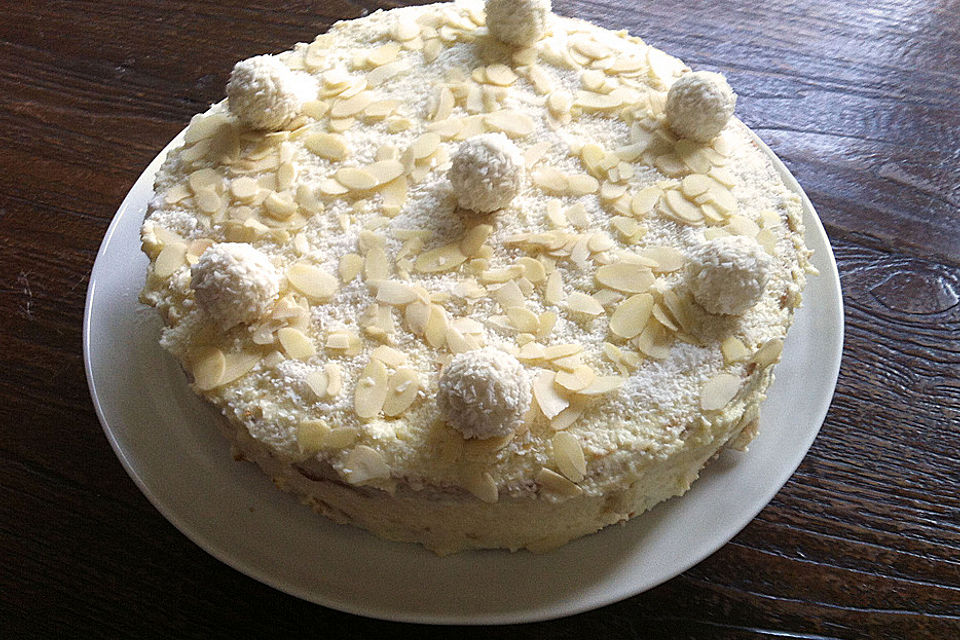 Einfache und köstliche Raffaellotorte