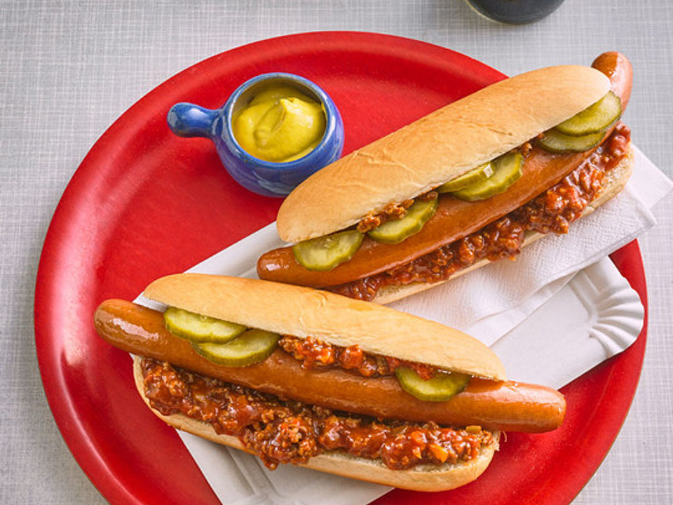 Coney Island Chili Hot Dog