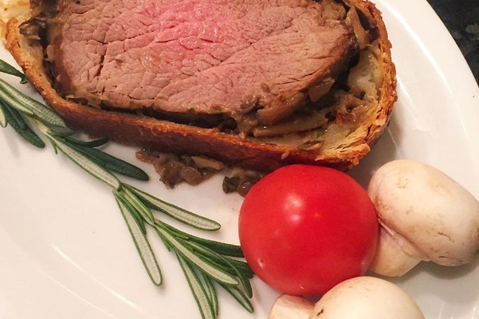 Filet de boeuf en croûte - Rindfleisch in der Kruste