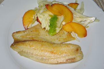 Fenchel-Pfirsich Salat