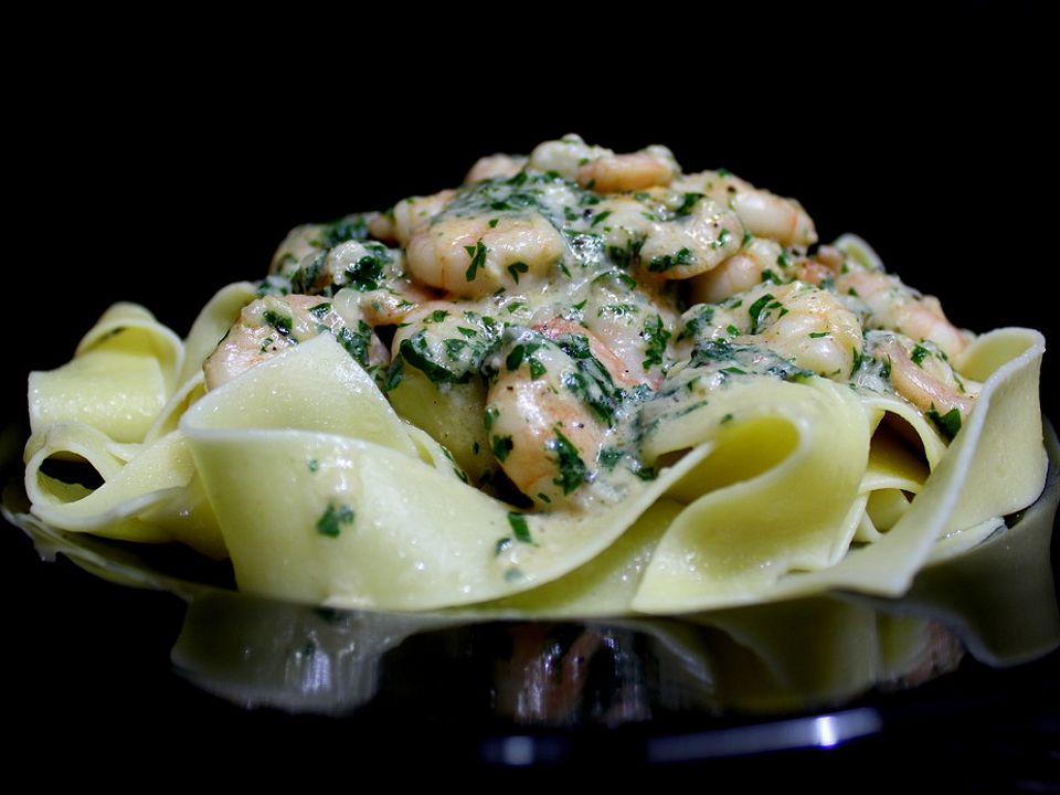 Garnelen in Petersilienrahm von Rike-622| Chefkoch