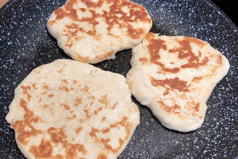 Indisches Naanbrot Indisches Naanbrot