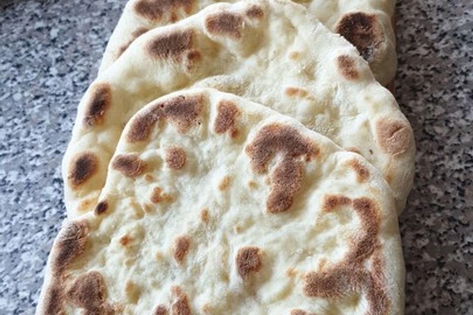 Indisches Naanbrot