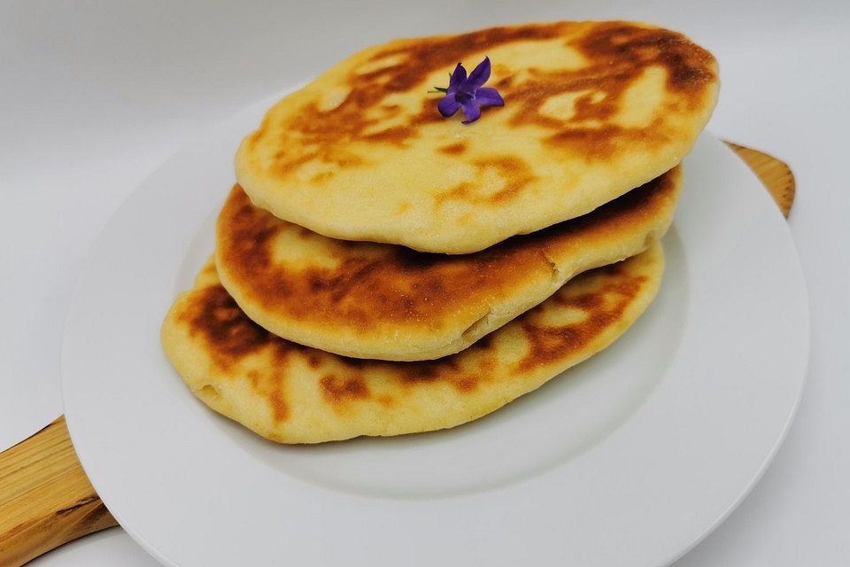 Indisches Naanbrot Indisches Naanbrot