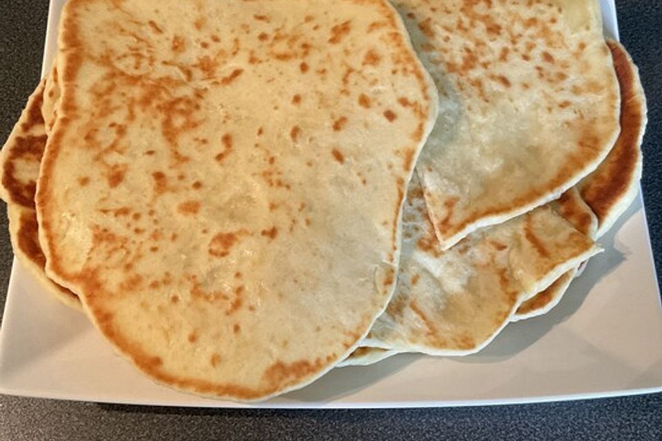 Indisches Naanbrot Indisches Naanbrot