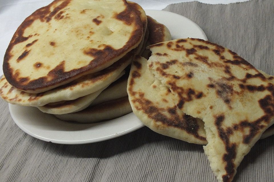 Indisches Naanbrot Indisches Naanbrot