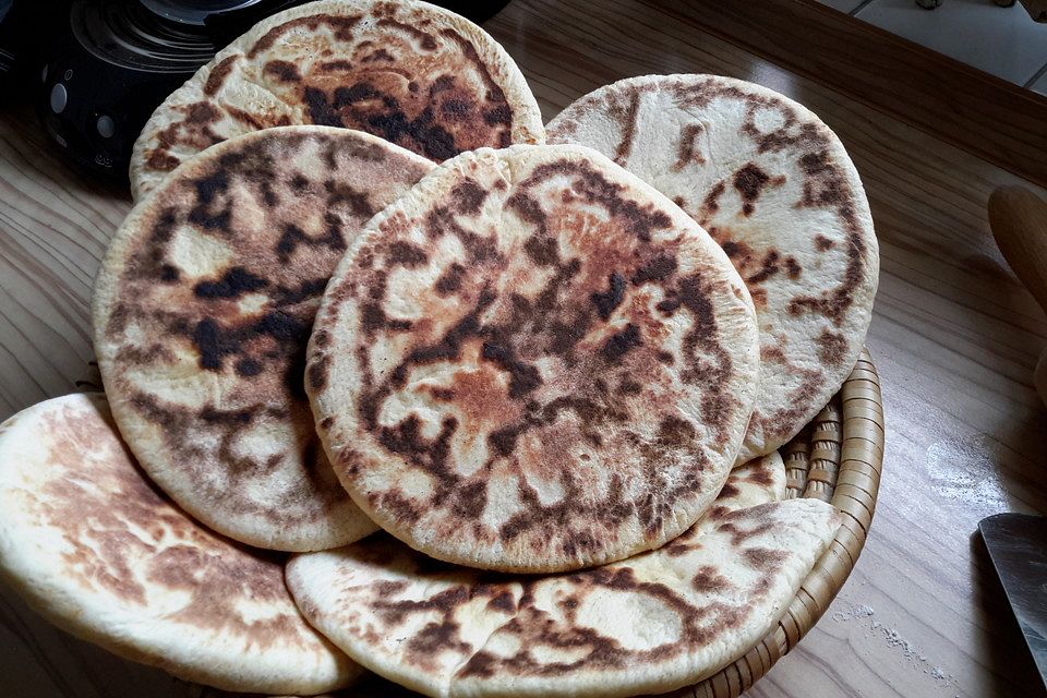 Indisches Naanbrot Indisches Naanbrot