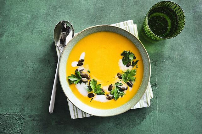 Kürbis-Karotten-Kokos-Ingwer Suppe von lala007lila| Chefkoch