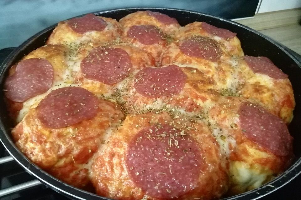 Bubble up Pizza