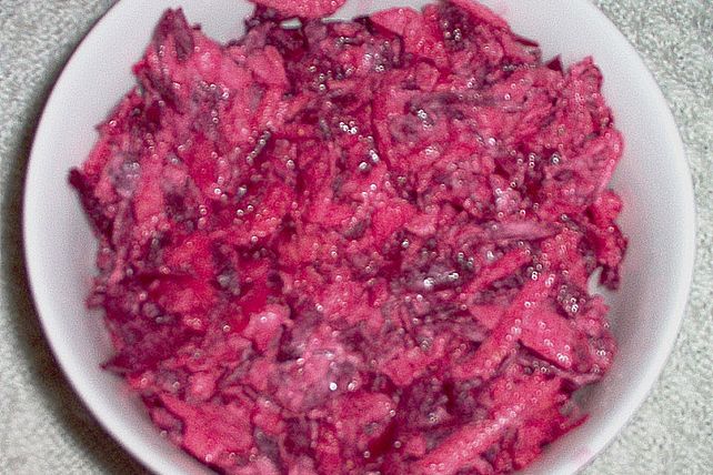 Rote Bete - Rohkost mit Sahne von Sivi| Chefkoch