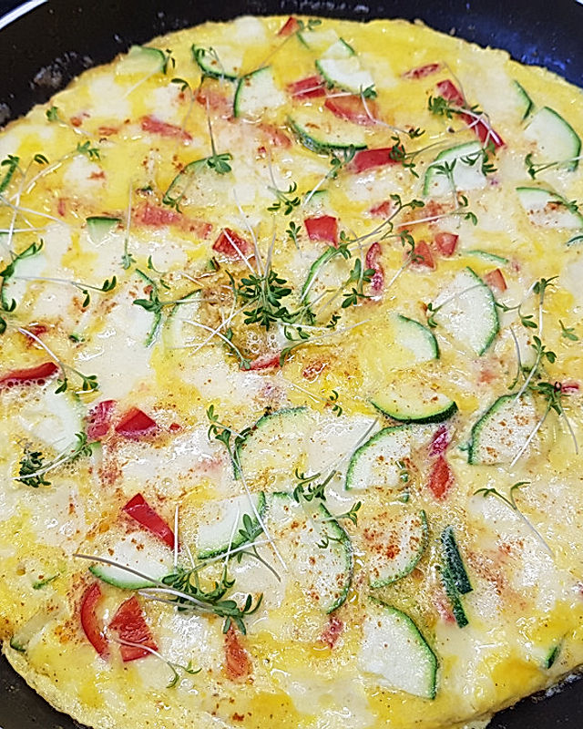 Buntes Omelett