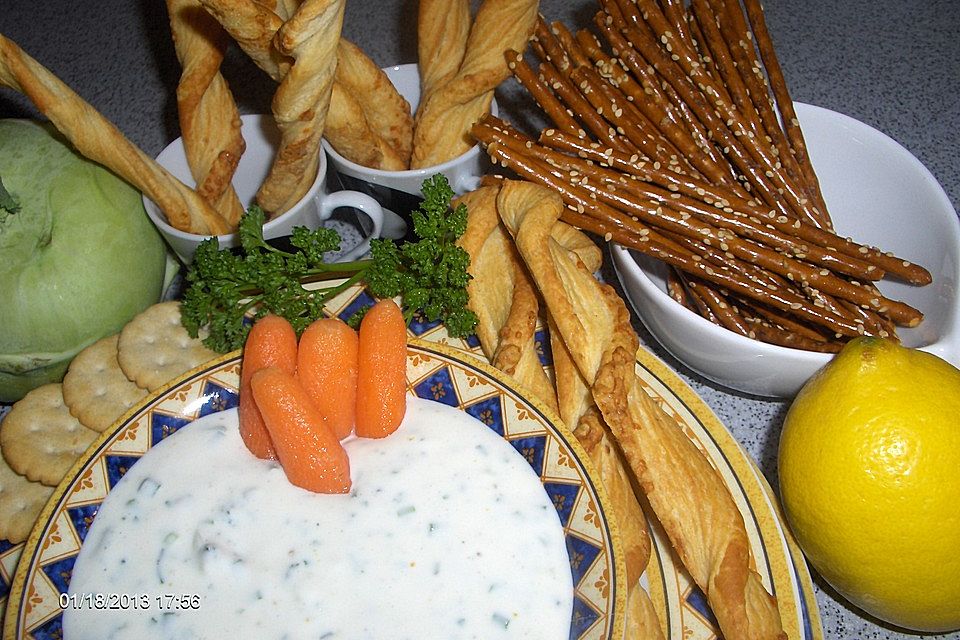 Dip mit Frischkäse