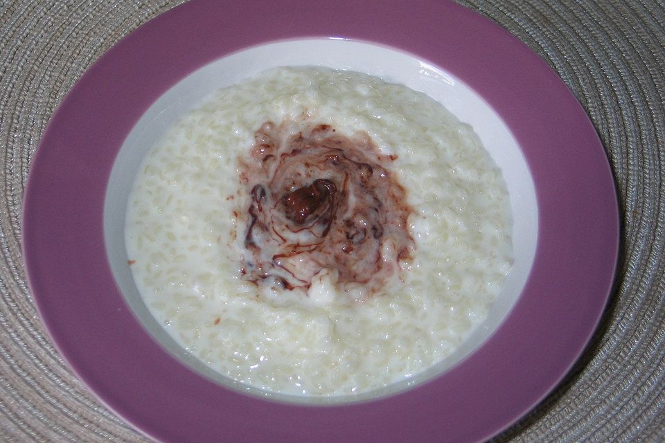 Milchreis mit Nutella