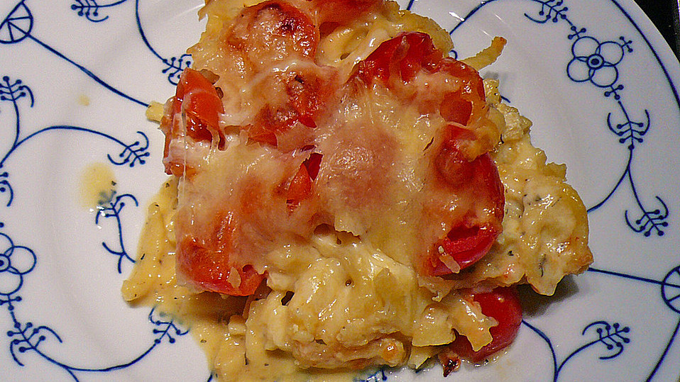 Tomaten-Spätzle Pizza von binchen59 Tomaten-Spätzle Pizza von binchen59