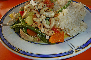 Grunes Curry Mit Kurbis Von Sarahlh Chefkoch 