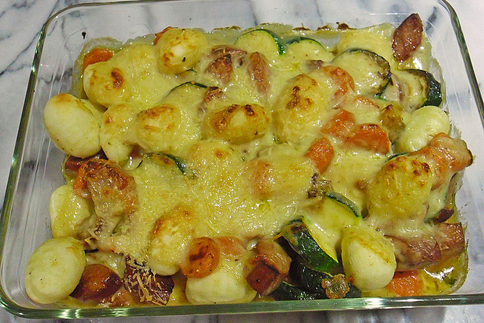 Gnocchi-Auflauf