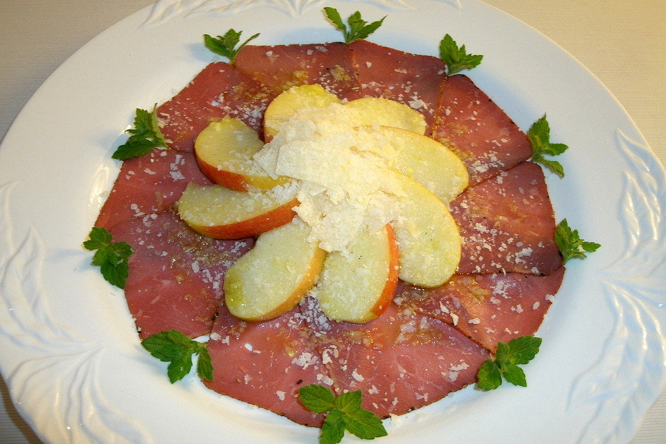 Carpaccio auf hessische Art