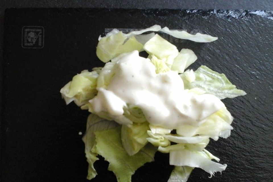 Salatsauce mit Quark