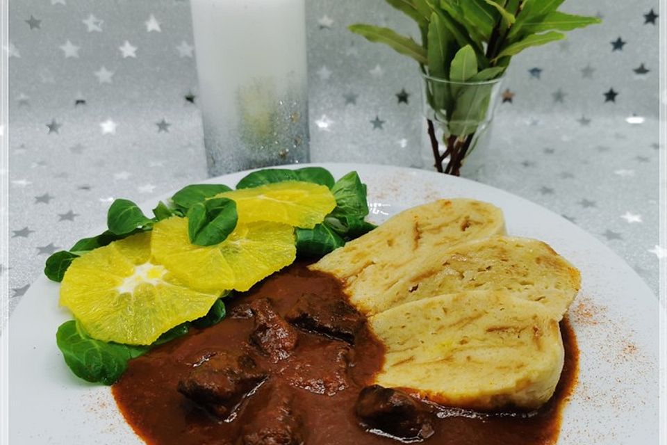 Weihnachtliches Gulasch