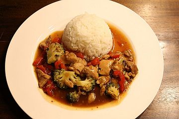 Kung Pao Hähnchenschenkel