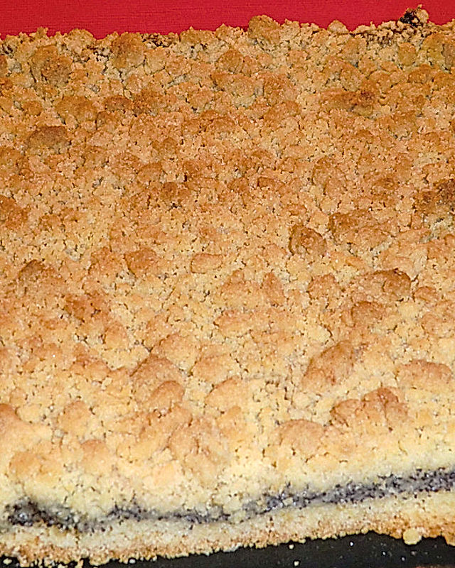 Mohn-Streuselkuchen