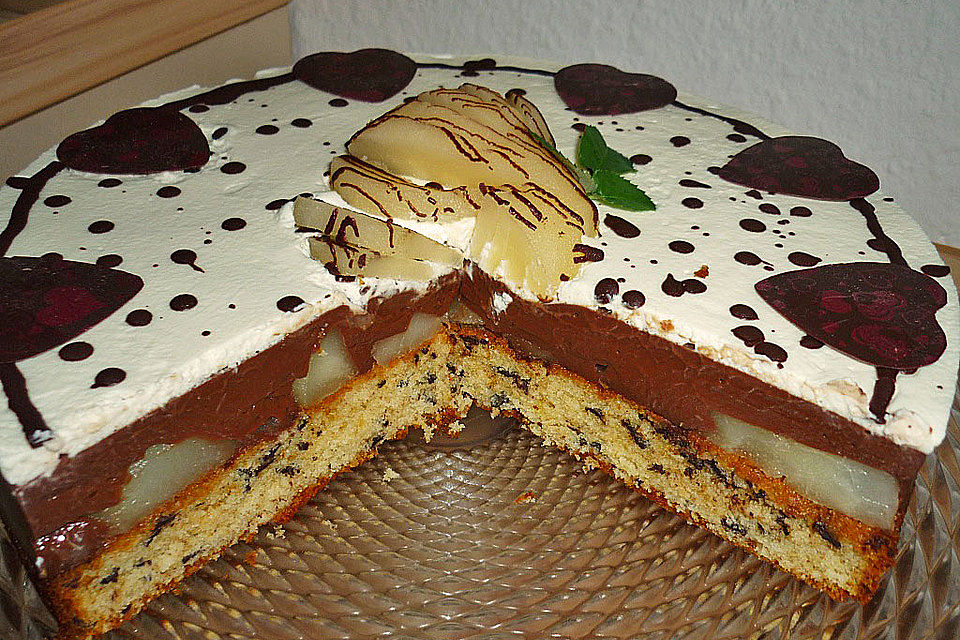 Birne-Helene-Torte