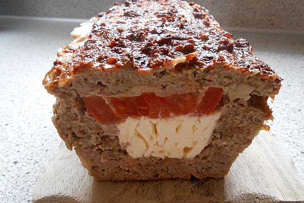 Hackbraten mit Feta und Tomaten von Dränier | Chefkoch