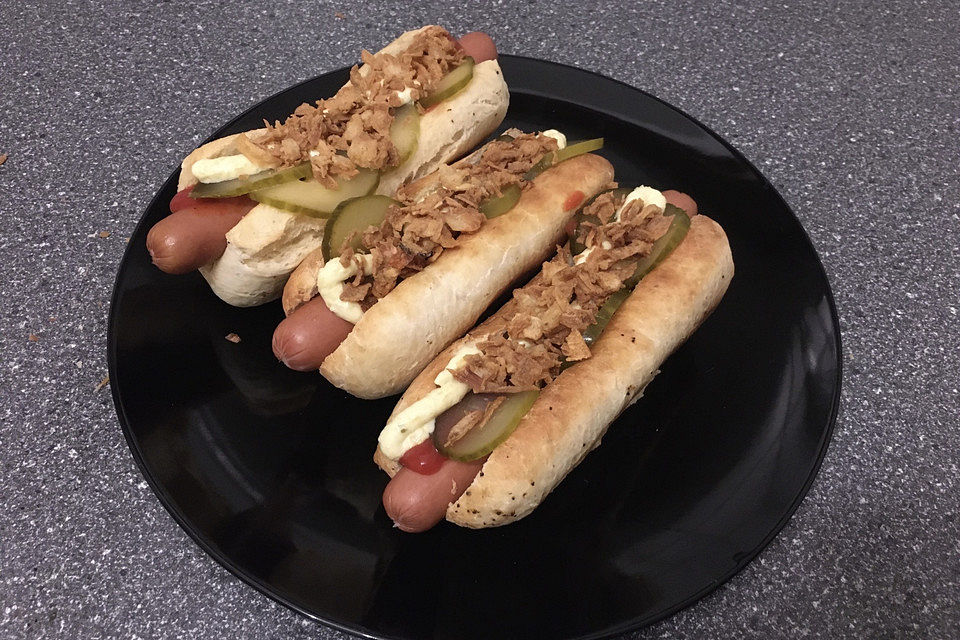 Amerikanische Hot Dog Buns Nr. 2